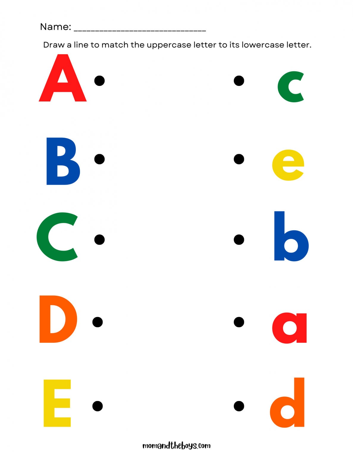 Free Printable Numbers For Preschoolers