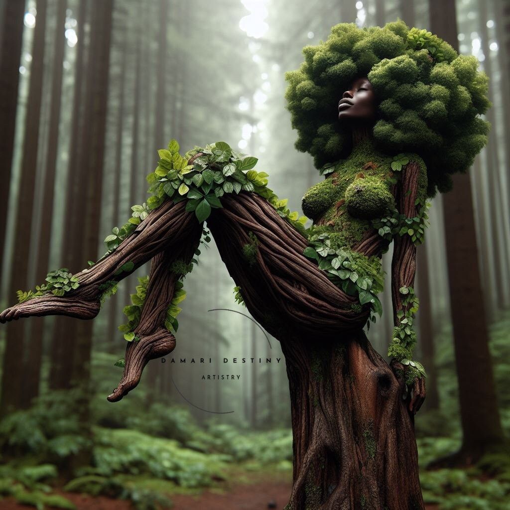 Nature Woman Art Nature Woman Art