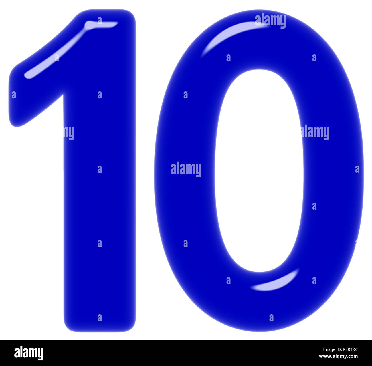 Numeral 10 Ten Isolated On White Background 3D Render Stock Photo Alamy Numeral 10 Ten Isolated On White Background 3D Render Stock Photo Alamy