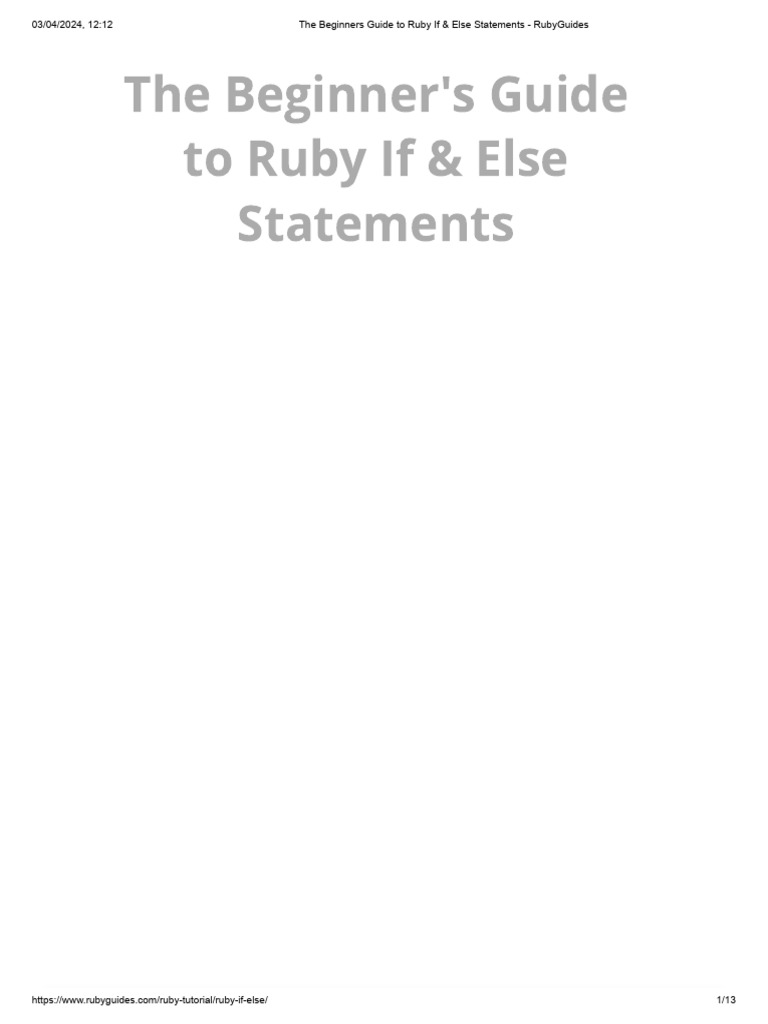 Ruby Programming For Beginners Gi O Vi N Huw Sharewis Ruby Programming For Beginners Gi O Vi N Huw Sharewis