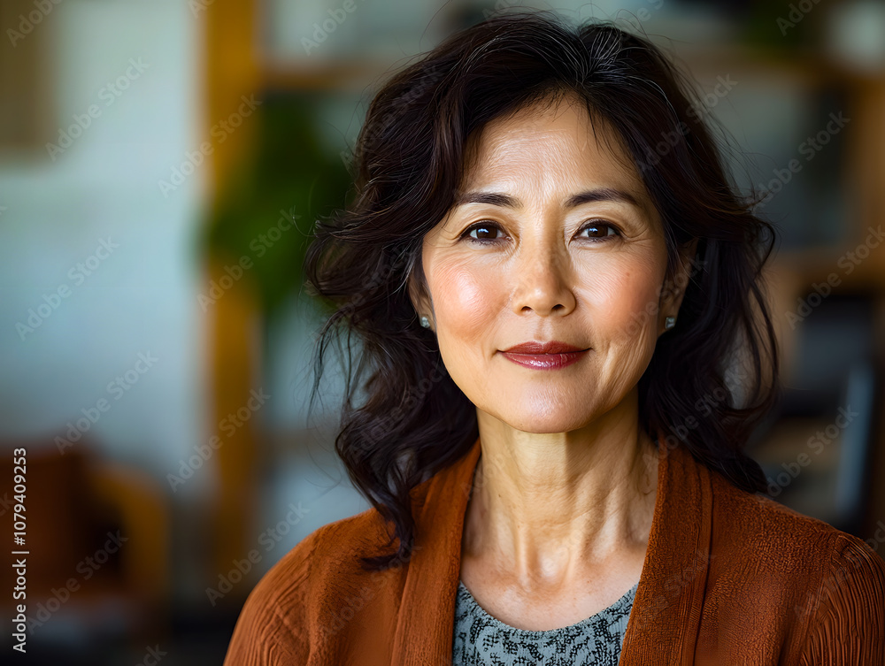 Thoughtful Confident Mature Woman Stock Photo Image Of Casual Outdoor 32006804